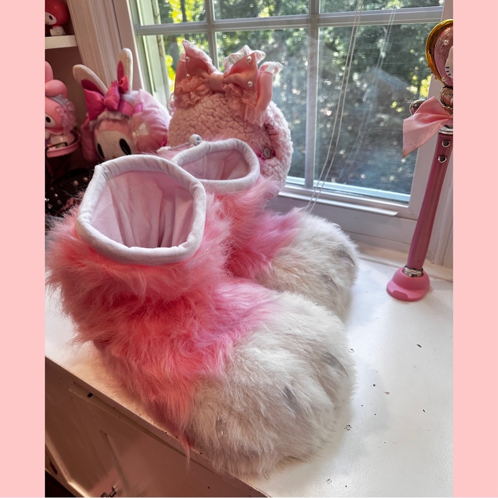 Cat Monster Cosplay Costume slippers boot shoe Halloween
